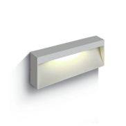 ONE Light Square Indoor/Outdoor Wall Dark Lights - applique murale extérieure - 20 x 80 x 3,2 cm - 6W LED inclus - IP54 - blanc