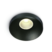 ONE Light 8W Range - spot encastré - Ø 81 mm, Ø 68 mm encastré - 8W LED inclus - noir