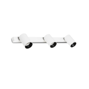 Faro Stan - spot en saillie 3L - 56 x 13,4 x 9,8 cm - blanc mat