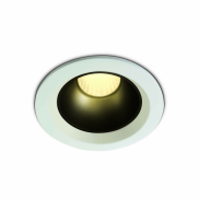 ONE Light Retro Dark Light Range - spot à encastrer - Ø 75 mm, Ø 65 mm à encastrer - 7W LED inclus - blanc