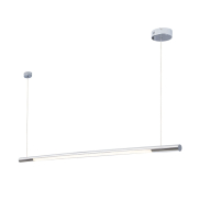 Maxlight Organic - lampe suspendue - 150 x 140 cm - 26W LED inclus - chrome