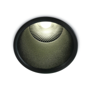 ONE Light Dark Light Pro - spot encastré - Ø 55 mm, Ø 50 mm encastré - 5W LED inclus - noir