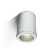 ONE Light Outdoor Ceiling Cylinders - plafonnier extérieur - Ø 8 x 10,5 cm - 6W LED inclus - IP54 - blanc