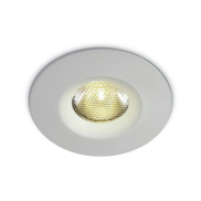 ONE Light - spot à encastrer - Ø 46 mm, Ø 38 mm encastré - 3W LED dimmable inclus - IP65 - blanc