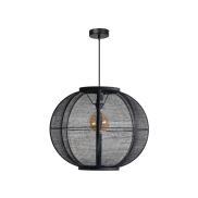 ETH Fabric – suspension – Ø 58 x 300 cm – noir