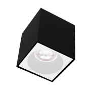 Century Italia Essenza Cube - spot de construction 1L - 9,6 x 9,6 x 10,2 cm - blanc et noir