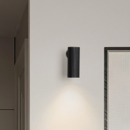 Nova Luce Comet - applique murale - 4 x 10 x 7 cm - noir sablé