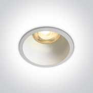 ONE Light Semi Trimless - spot encastré - Ø 69 mm, Ø 64 mm à encastrer - blanc