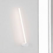Nova Luce Synthesi - applique murale - 6 x 10 x 60 cm - 17W LED inclus - blanc sable