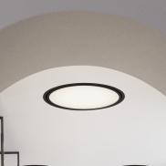 Nova Luce Perfect Profile Trimless - spot encastré télécommandé (incl.) - Ø 840 mm, 830 mm encastré - 80W LED dimmable inclus - 2700K-6000K - noir