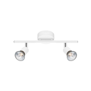 Nova Luce Base - spot en saillie 2L - 31 x 8 x 10,9 cm - blanc mat