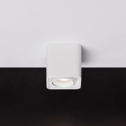 Nova Luce Nami - spot en saillie - 11 x 11 x 10 cm - blanc