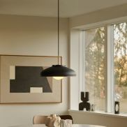 Design For The People Latif - lampe suspendue - Ø 40 x 326,4 cm - noir