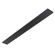 ETH - poutre de plafond - 150 x 15 x 2,5 cm - noir mat