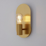 Nova Luce Royal - applique murale - 12,5 x 10 x 25 cm - or