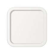 ETH Loïs – plafonnier – 30 x 30 x 5 cm – 3 niveaux de gradation – LED 24W inclus – IP44 – blanc