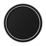 ETH Loïs - plafonnier - Ø 30 x 5 cm - variateur 3 niveaux - LED 15W inclus - IP44 - noir