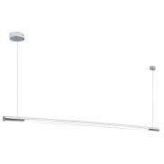 Maxlight Organic Horizon - lampe suspendue - 150 x 140 cm - 26W LED dimmable inclus - chrome