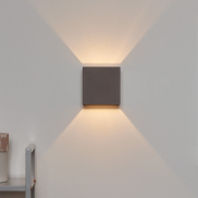 Lucide Gipsy Cube - applique murale - 11,5 x 11,5 x 11,5 cm - taupe
