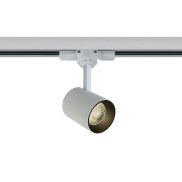 ONE Light COB Cylinder - spot sur rail - système de rail triphasé - Ø 6 x 7,5 cm - 8W LED dimmable inclus - blanc