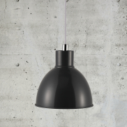 Nordlux Pop 22 - lampe suspendue - Ø 21,5 x 223 cm - anthracite