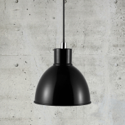 Nordlux Pop 22 - lampe suspendue - Ø 21,5 x 223 cm - noir