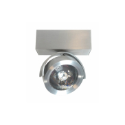 Artdelight Dutchess LED - spot en saillie 1L - 16 x 6 x 19 cm - 13W LED dimmable inclus - aluminium