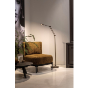 Artdelight Palermo - lampadaire - Ø 26 x 170 cm - 10W dim to warm LED inclus - bronze antique