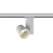 ONE Light COB Track Spot - spot pour rail - système de rail triphasé - Ø 8 x 14 cm - 15W LED inclus - blanc - couleur de lumière blanc chaud