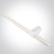 ONE Light Décorative - applique murale - 90 x 7 x 11 cm - 15W LED inclus - blanc
