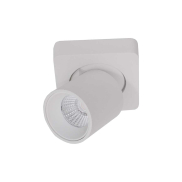 Artdelight Laguna - spot en saillie 1L - 10 x 10 x 9,5 cm - 6W LED dimmable inclus - blanc