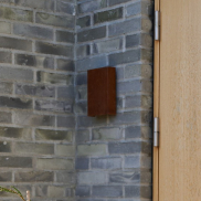 Nordlux Fold 15 - lampe murale extérieure - 15 x 21 x 4,5 cm - 2 x 5W LED inclus - IP54 - corten