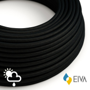 Creative Cables EIVA - cordon textile - IP65 - par 100 cm - noir