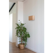 Faro Otton vertical - applique - 10,5 x 20 x 37,5 cm - jute