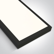 ONE Light UGR19 Backlit CCT V - plafonnier - 150 x 30 x 4,2 cm - 50W LED inclus - noir