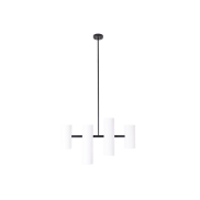 Maxlight Laxer - lampe suspendue - 80 x 145 cm - noir et blanc