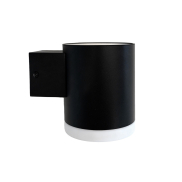 Integral LED True – applique murale extérieure solaire avec capteur – 8 x 10 x 11,5 cm – LED 1,2W inclus – IP65 – noir