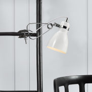Nordlux Cyclone 11 - lampe à pince - 27 cm - blanc