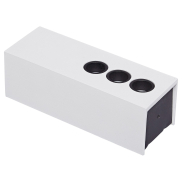 VK Lighting Tetra - plafonnier/mural - 13,2 x 4,4 x 4,8 cm - 6W LED inclus - blanc