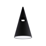 Nova Luce Cono - point lumineux système de rail magnétique - Ø 6 x 10,6 cm - 5W LED inclus - noir