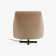 Faro Luang - lampe à poser - 42 x 30 x 46,5 cm - caramel/noir