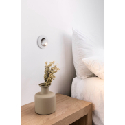 Faro Pukkie - applique encastrée - Ø150 x 47,8 mm , taille d'encastrement Ø 79 mm - 3W LED inclus - blanc
