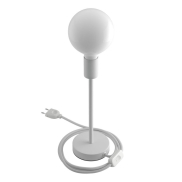 Creative Cables Alzaluce - lampe à poser - Ø 12 x 34 cm - métal - blanc