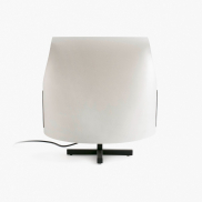Faro Luang - lampe à poser - 42 x 30 x 46,5 cm - beige/noir