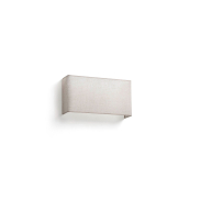 Faro Otton vertical - applique - 10,5 x 20 x 37,5 cm - jute clair