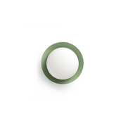 Faro May - plafonnier - Ø 12 x 8 cm - 4W LED inclus - IP44 - vert