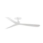 Faro Rocker M - ventilateur de plafond avec rosace encastrée - Ø 132 cm - blanc mat