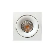 Artdelight Alice - spot encastré - 90 x 90 mm, 80 x 80 mm - blanc
