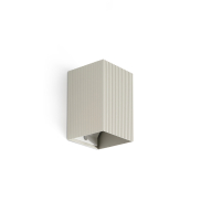 Faro Lune I - applique murale - 8 x 10 x 6,5 cm - gris
