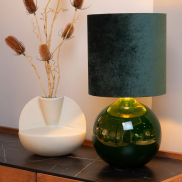 Lucide Esterad - lampe à poser - Ø 24 x 46,5 cm - vert